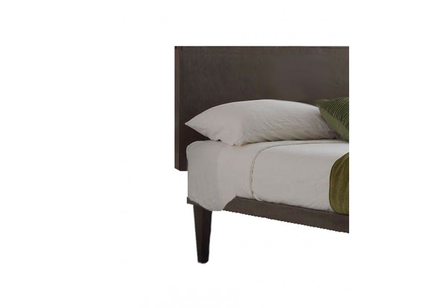 Testiera matrimoniale liscia imbottita ecopelle o tessuto