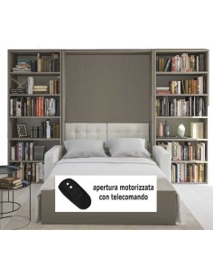 Letto a scomparsa apertura motorizzata
