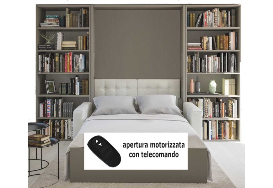 Letto a scomparsa apertura motorizzata
