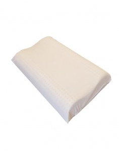 Memory foam contoured pillow