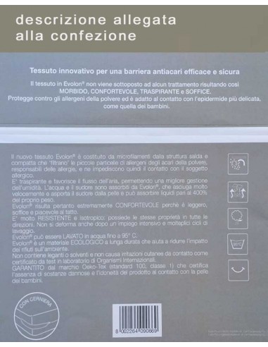 Mattress cover hypoallergenic