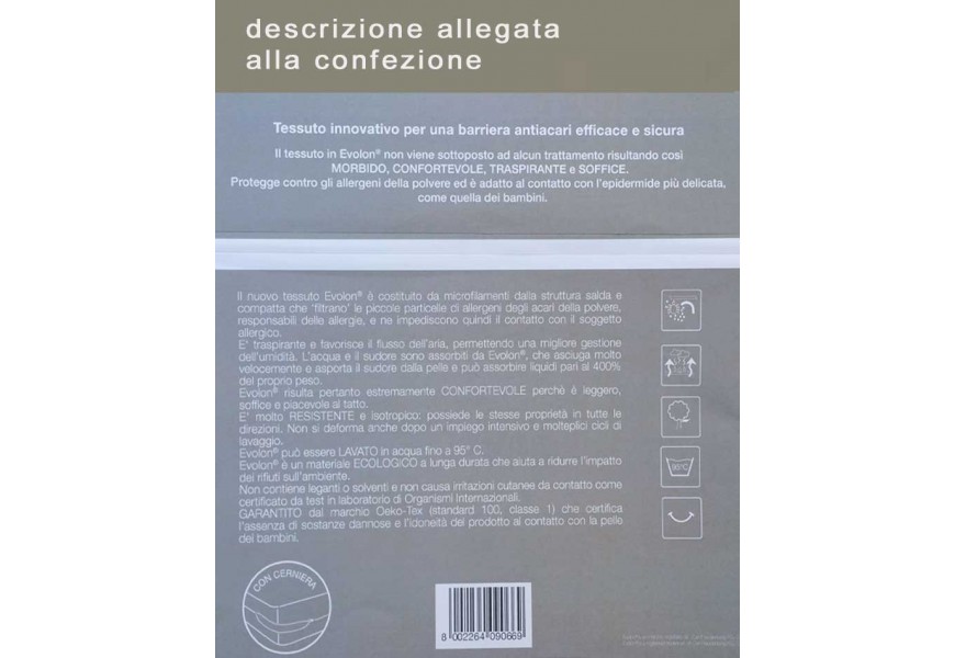 Mattress cover hypoallergenic