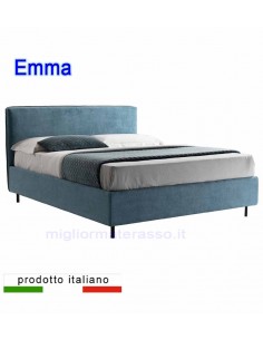Letto con testiera lineare 2