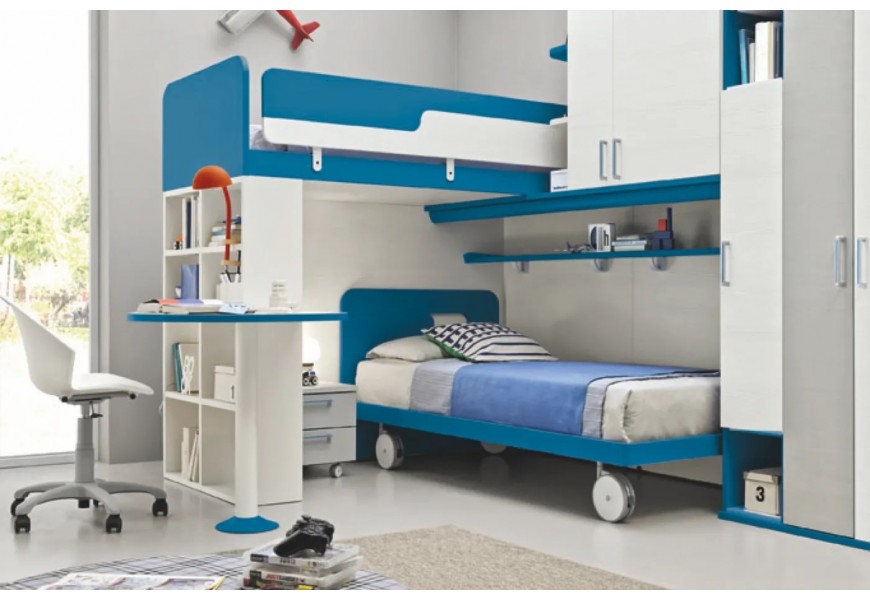 Camerette con soppalco