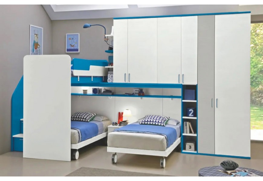 Camerette con soppalco