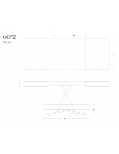 Calypso Altacom Table