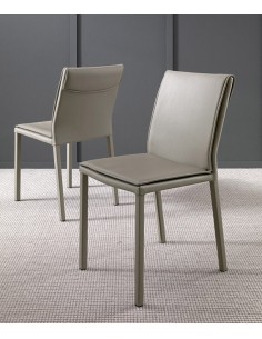 Sedia in pelle Molly Altacom 2