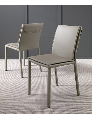 Sedia in pelle Molly Altacom