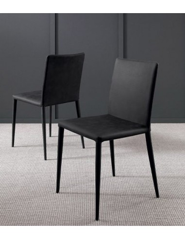 Sedia ecopelle Nanette