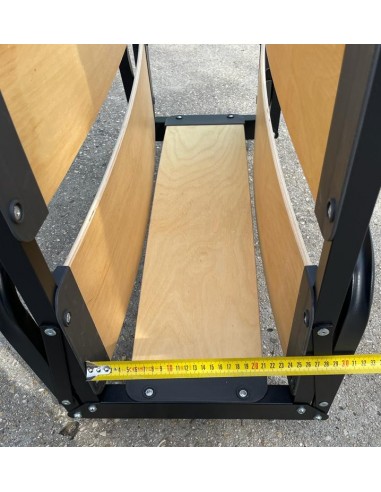 Letto Pieghevole a Doghe Larghe Materasso Alto