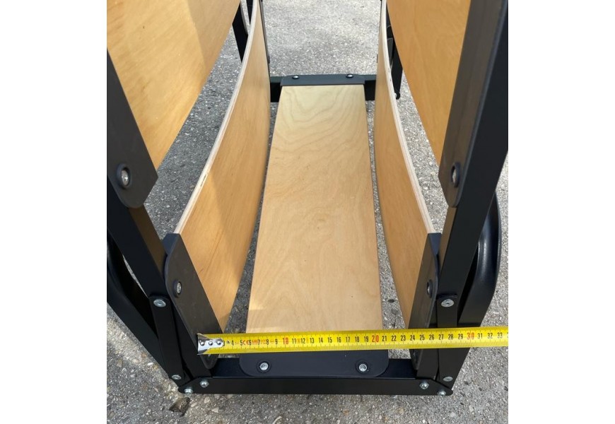 Letto Pieghevole a Doghe Larghe Materasso Alto