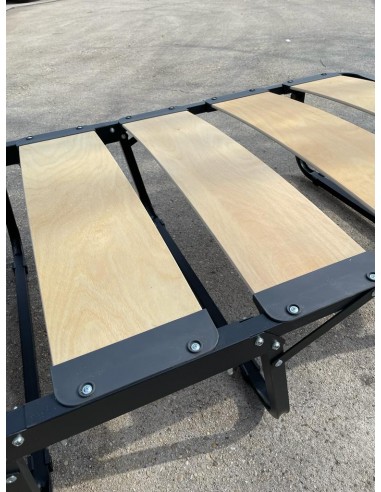 Rollaway bed frame