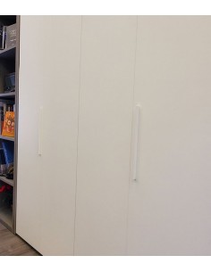 Letto a scomparsa matrimoniale e libreria 2