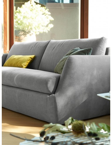 Divano di design Giallo in tessuto...