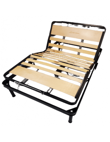 Adjustable bed frame for obese people