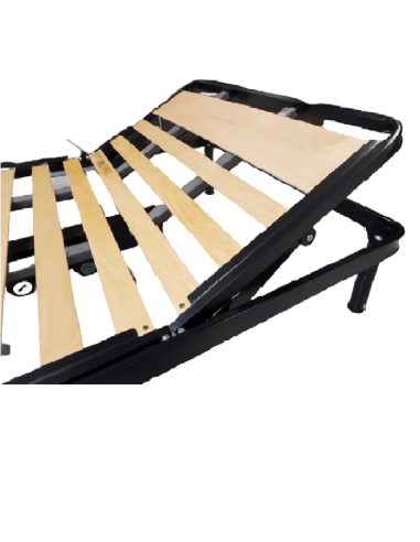 Adjustable bed frame for obese people
