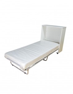 Rollaway bed with wardrobe
