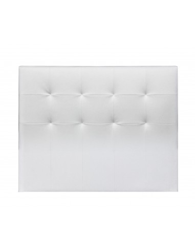 Letto in legno con testiera imbottita