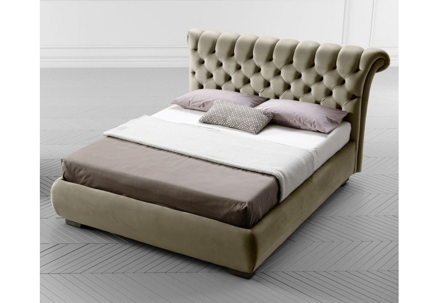 Letto Matrimoniale Motorizzato Capitonné