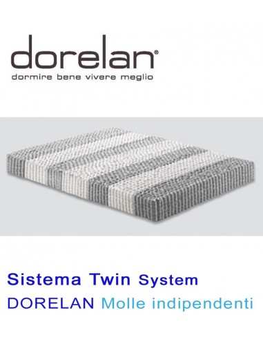 Twin 1500 molle indipendenti