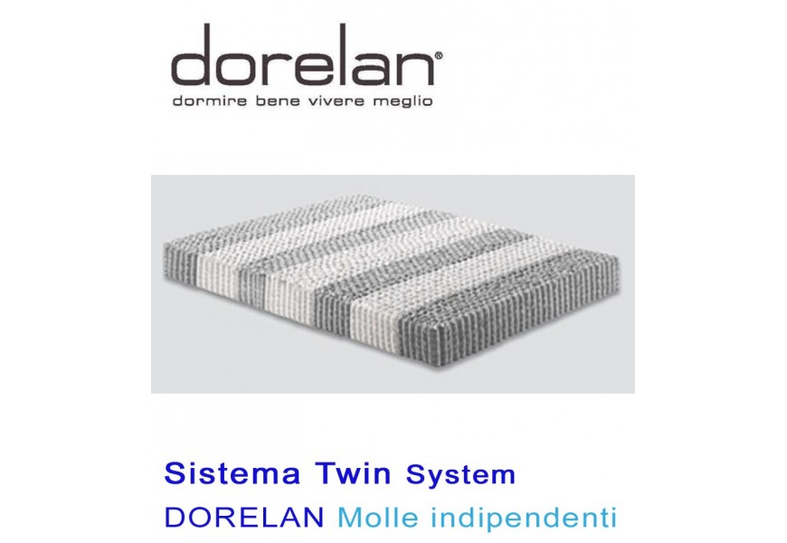 Twin 1500 molle indipendenti