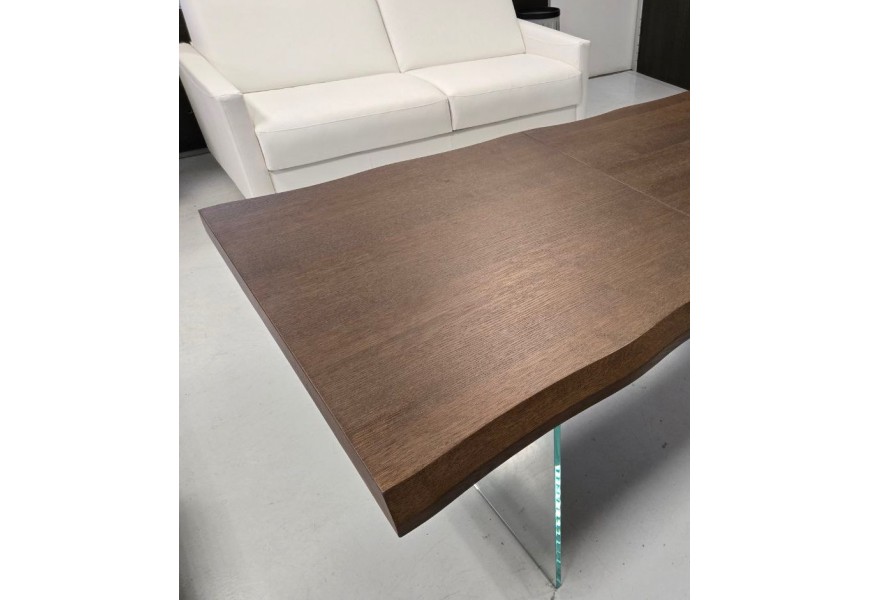 tavolo da pranzo allungabile in legno vero