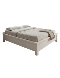 Letto in legno con contenitore