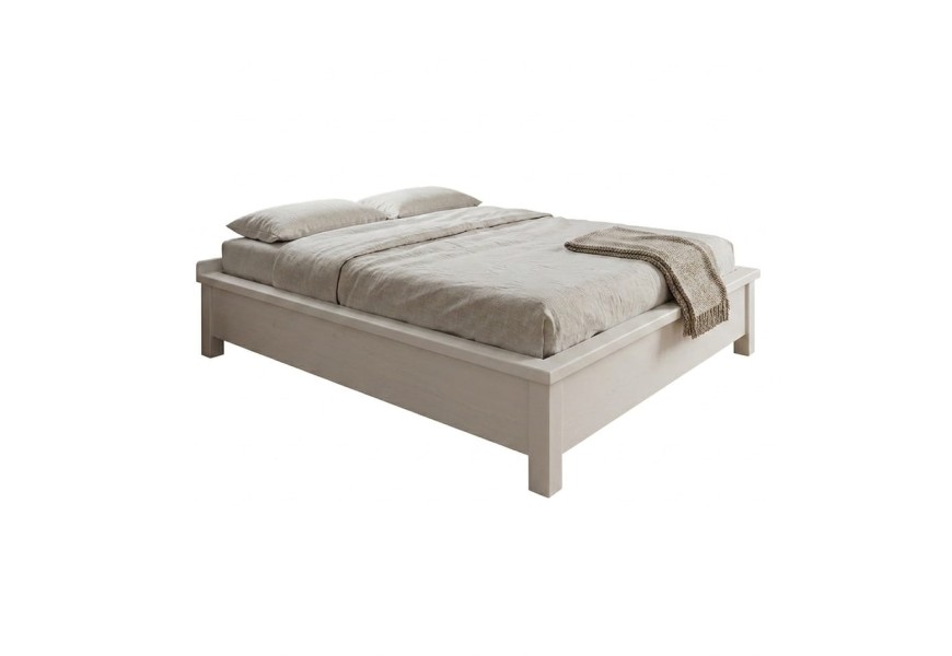 Letto in legno con contenitore