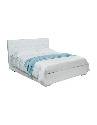 Letto francese testiera con bottoni Luxury