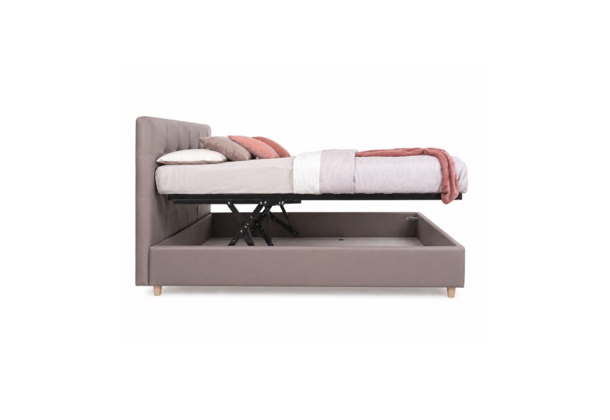 Letto Contenitore alzata orizzontale