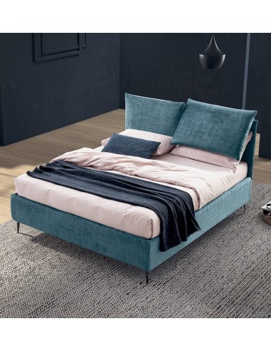Letto motorizzato con testiera cuscini