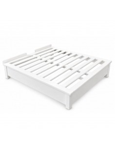 Wooden bed