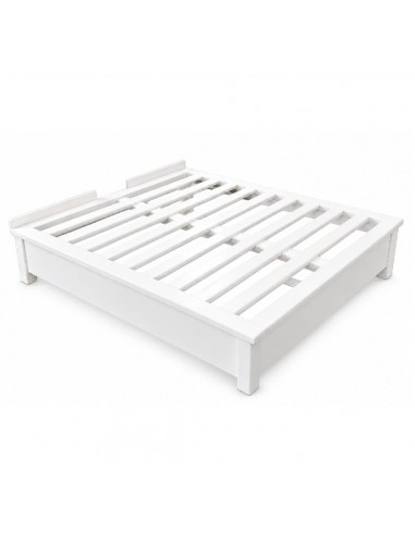 Letto in legno con contenitore