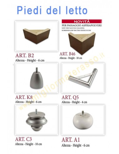 Letto contenitore o giroletto