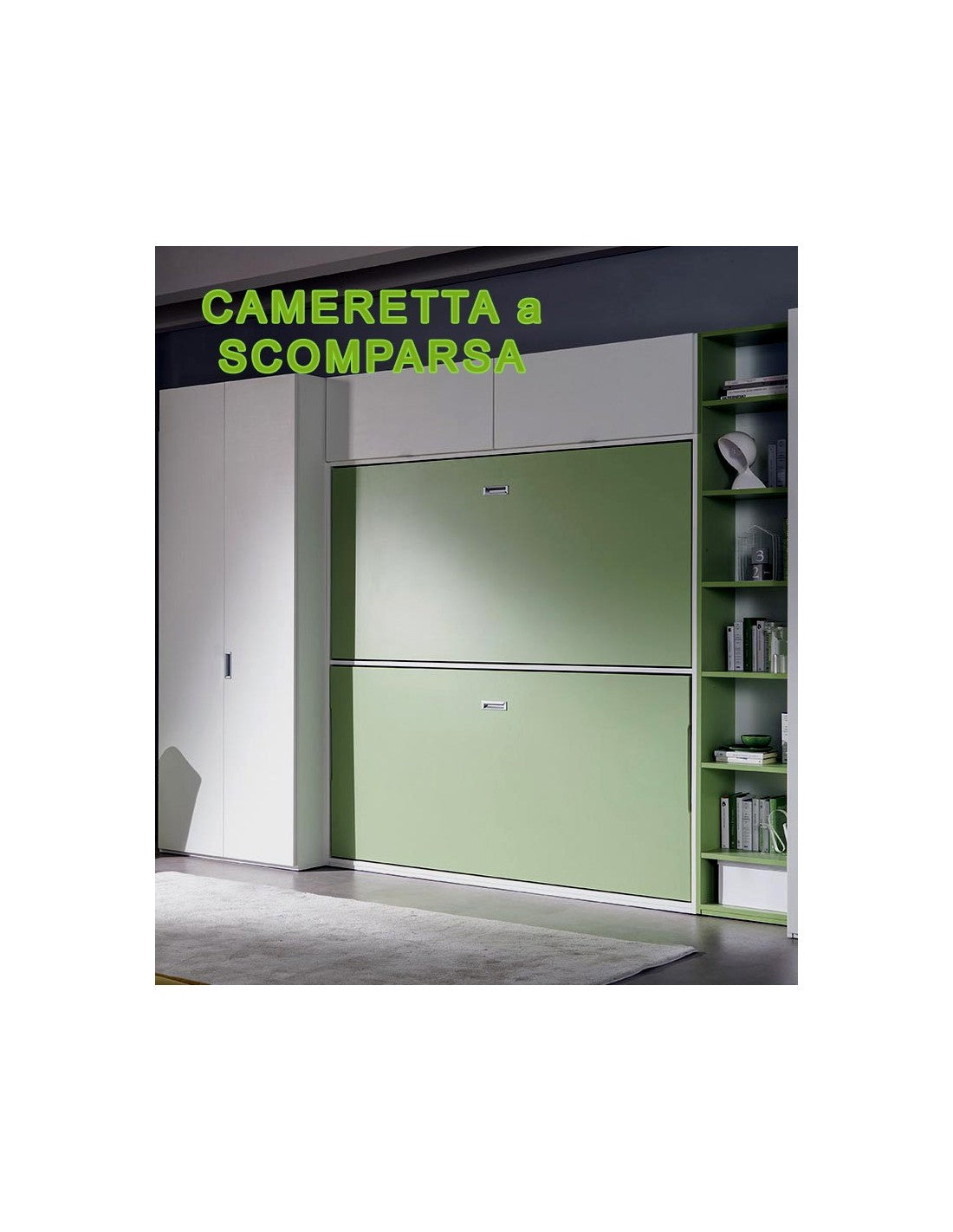 letto a castello a scomparsa Roma