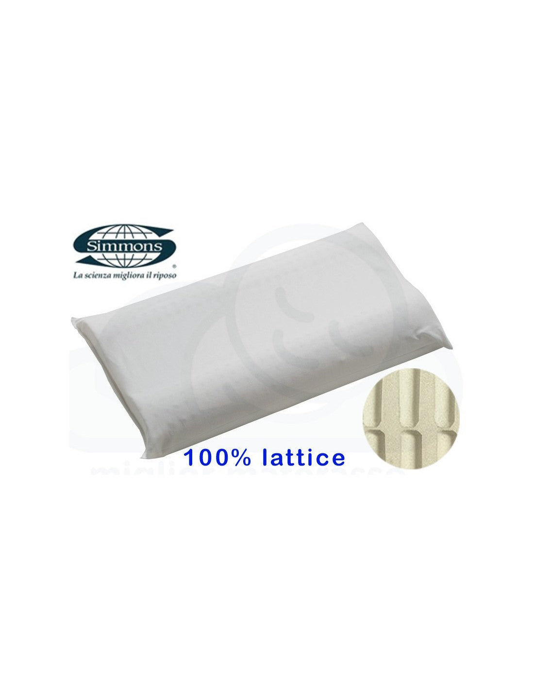 Cuscino in lattice Simmons Cervicale