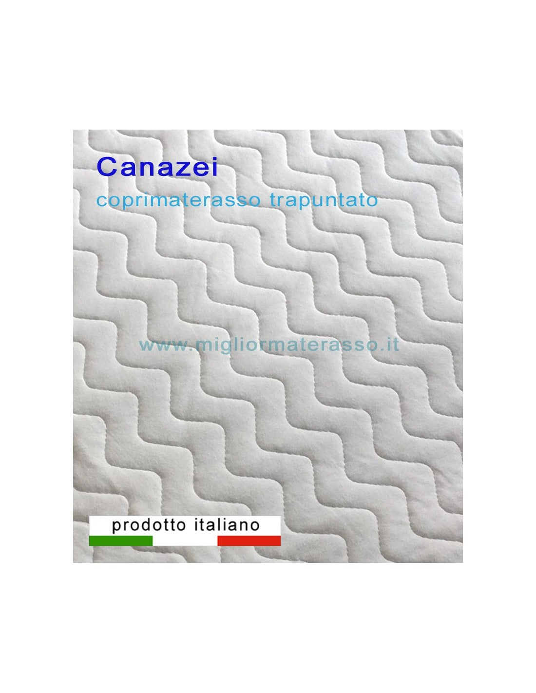 Coprimaterasso imbottito in cotone