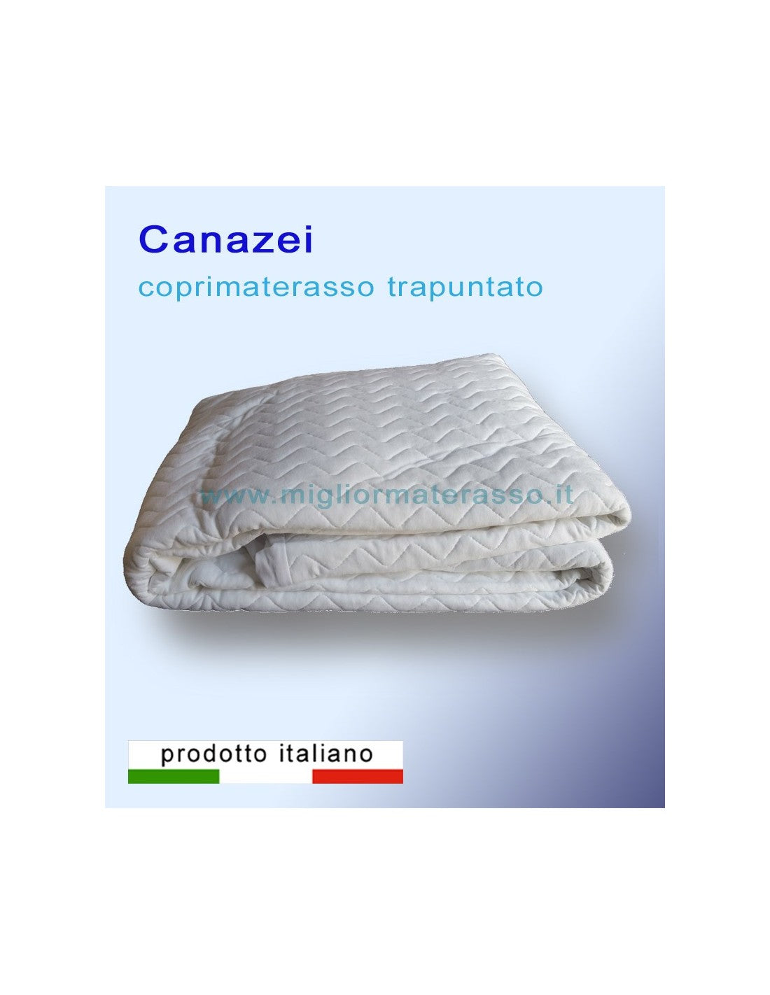 Coprimaterasso imbottito in cotone