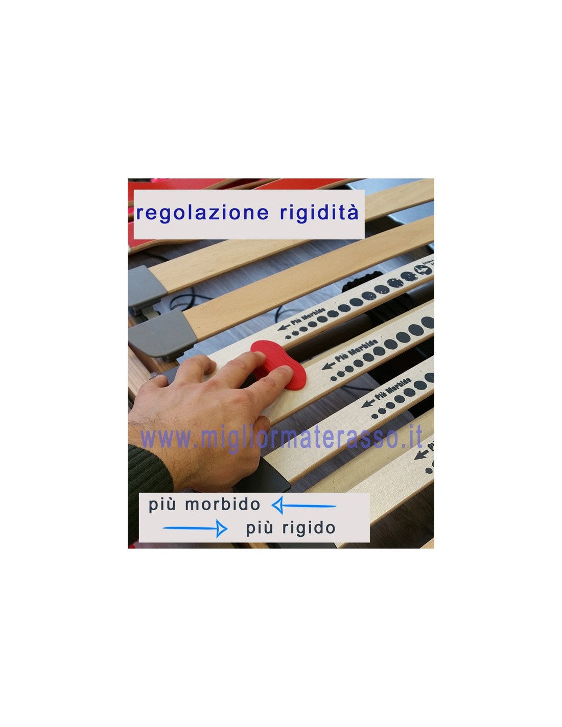 Rete Motorizzata in legno