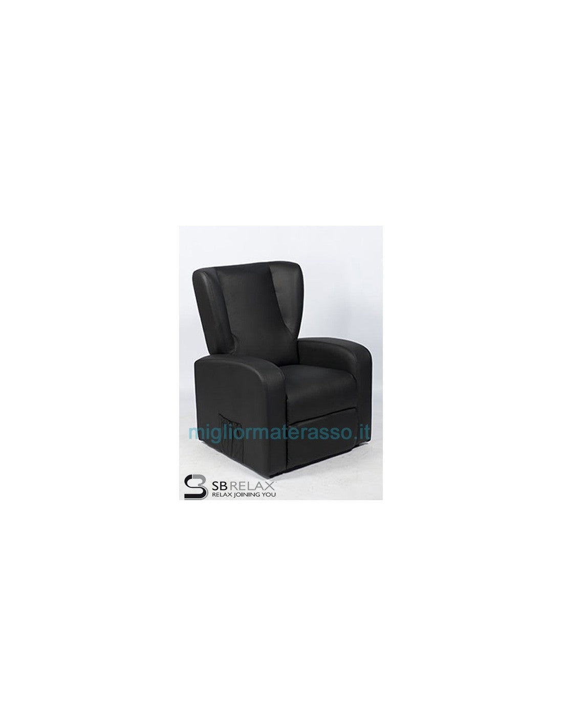 Poltrona alzante Ecopelle Sime 3