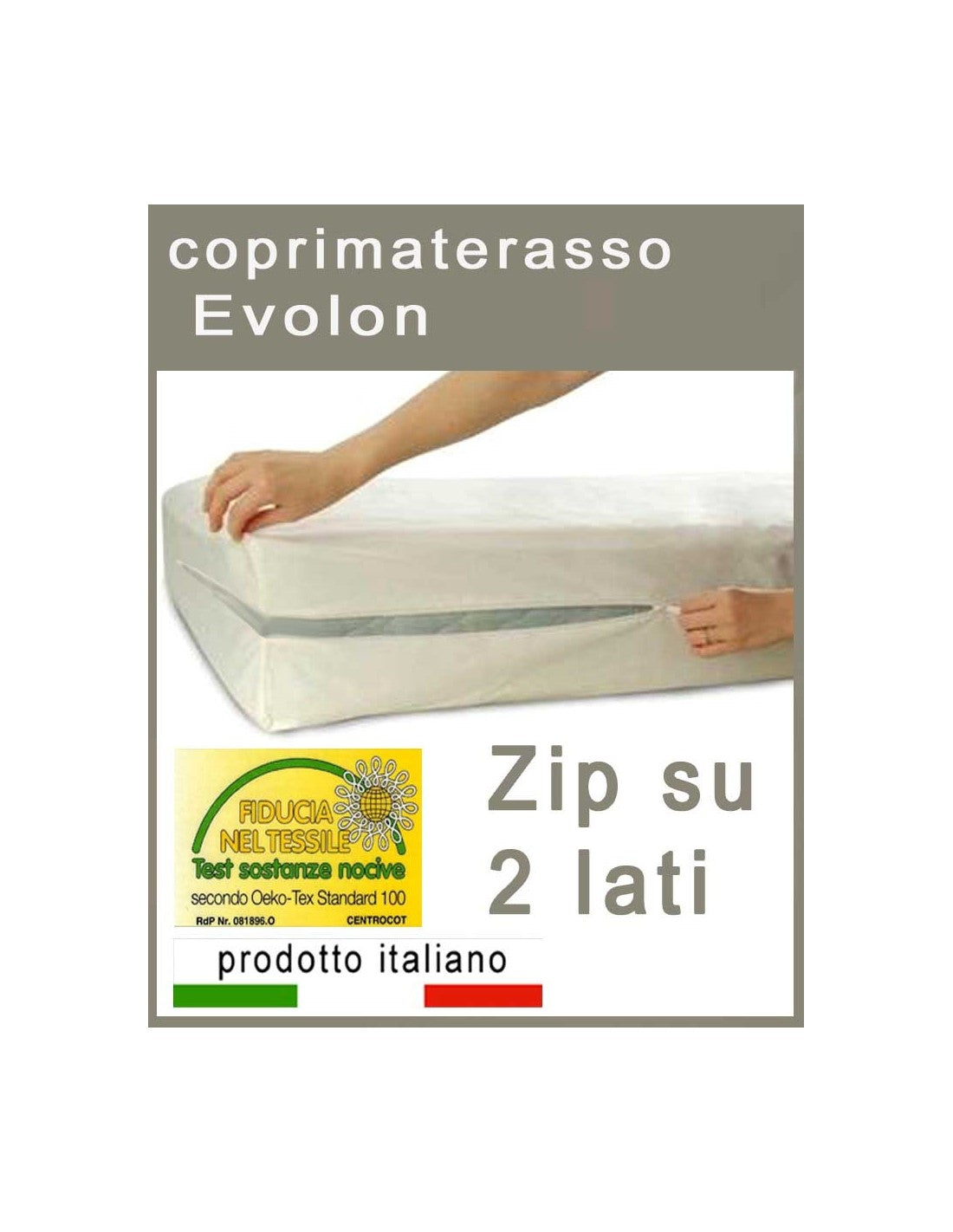 Coprimaterasso Barriera Antiacaro Evolon