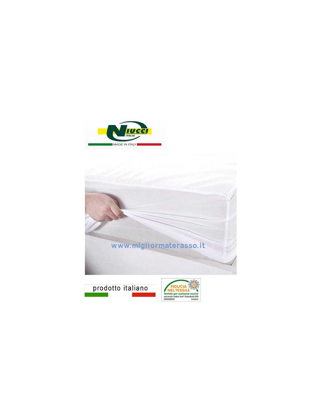 Coprimaterasso Antiacaro matrimoniale Amicor