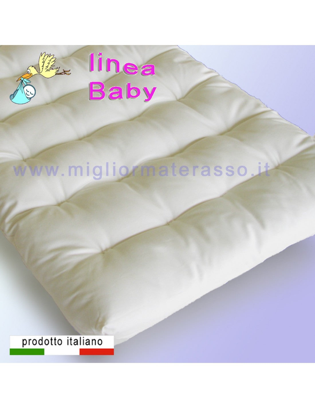 Materasso naturale per bambini in kapok