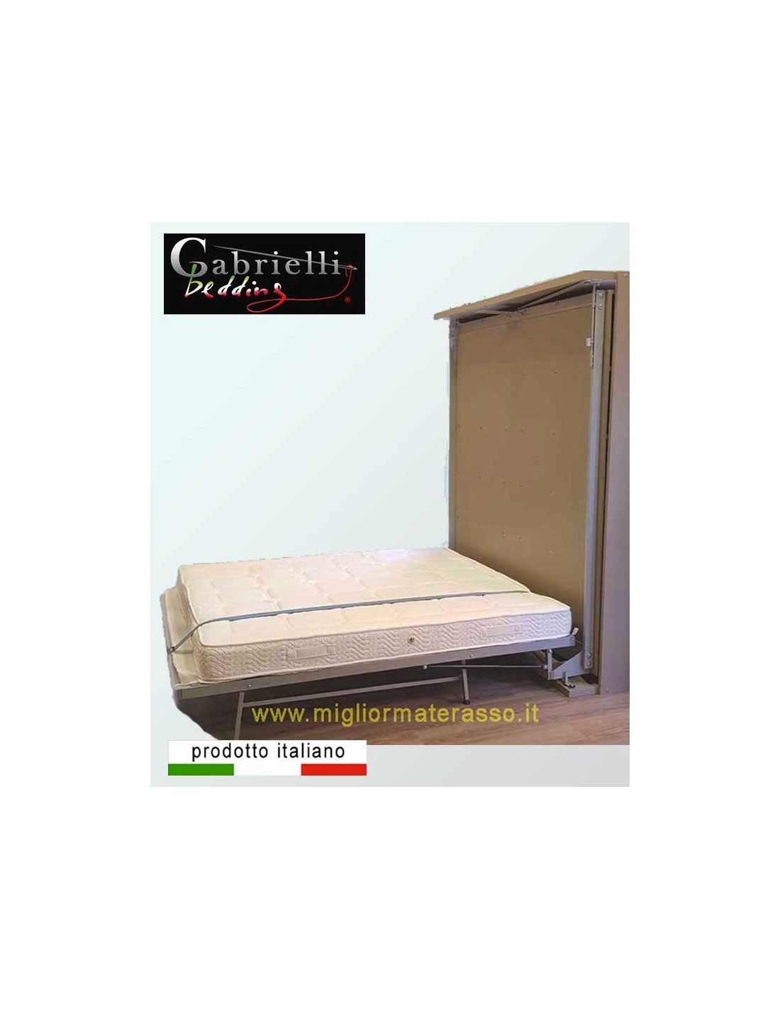Materasso Memory per letto a scomparsa 16 cm