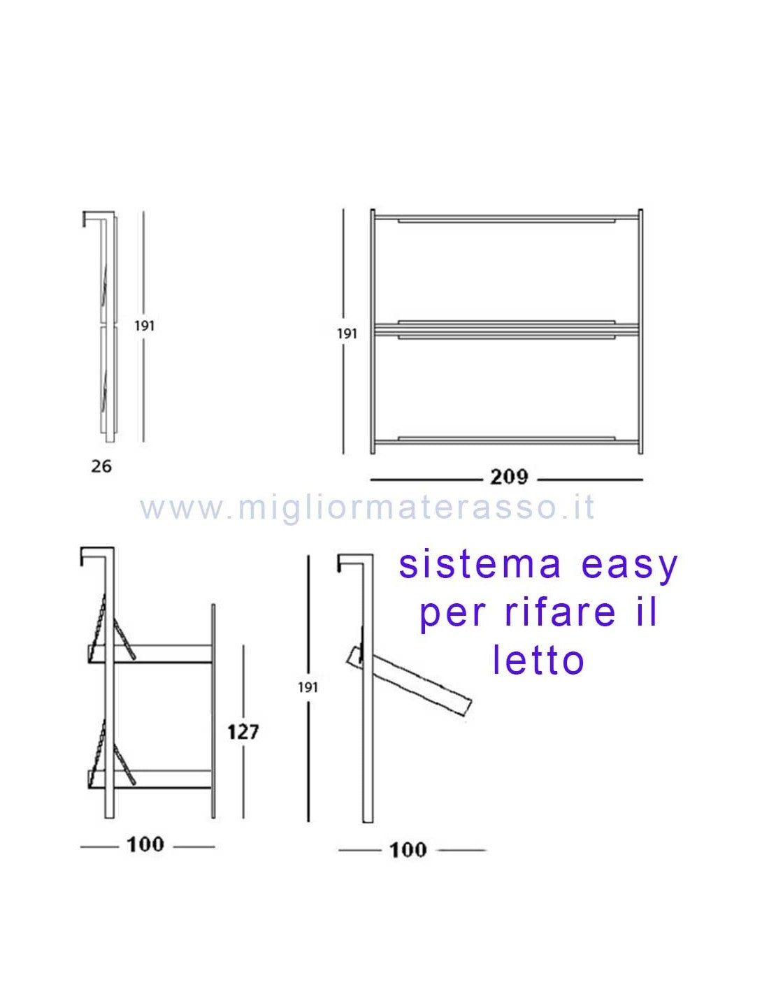 letto a castello Boss
