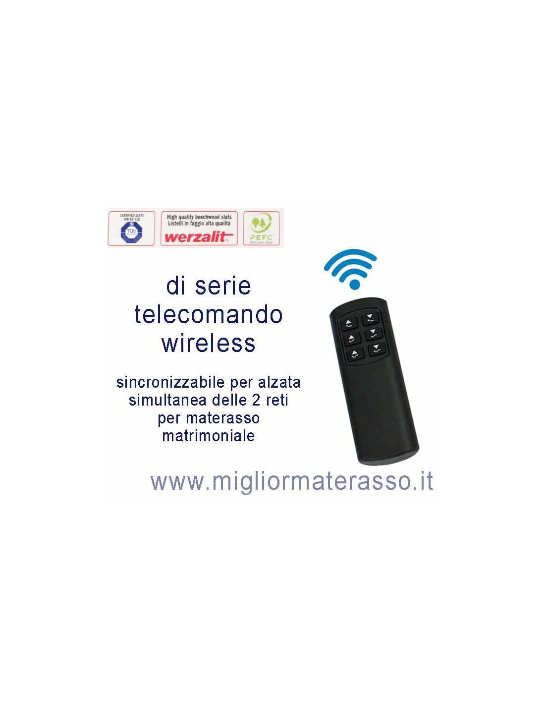 Letto Contenitore Luxury rete motorizzata