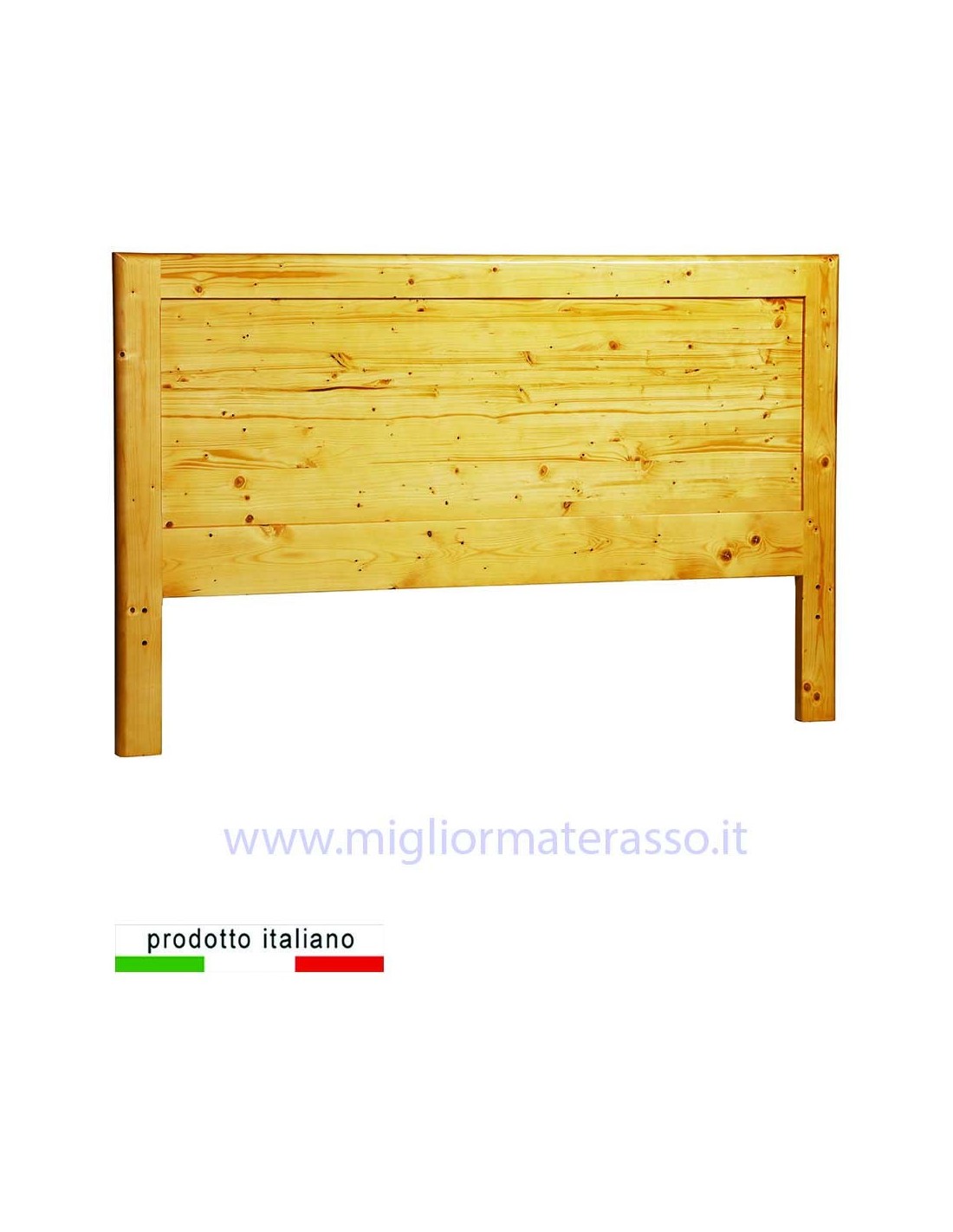 Testiera in legno pieno