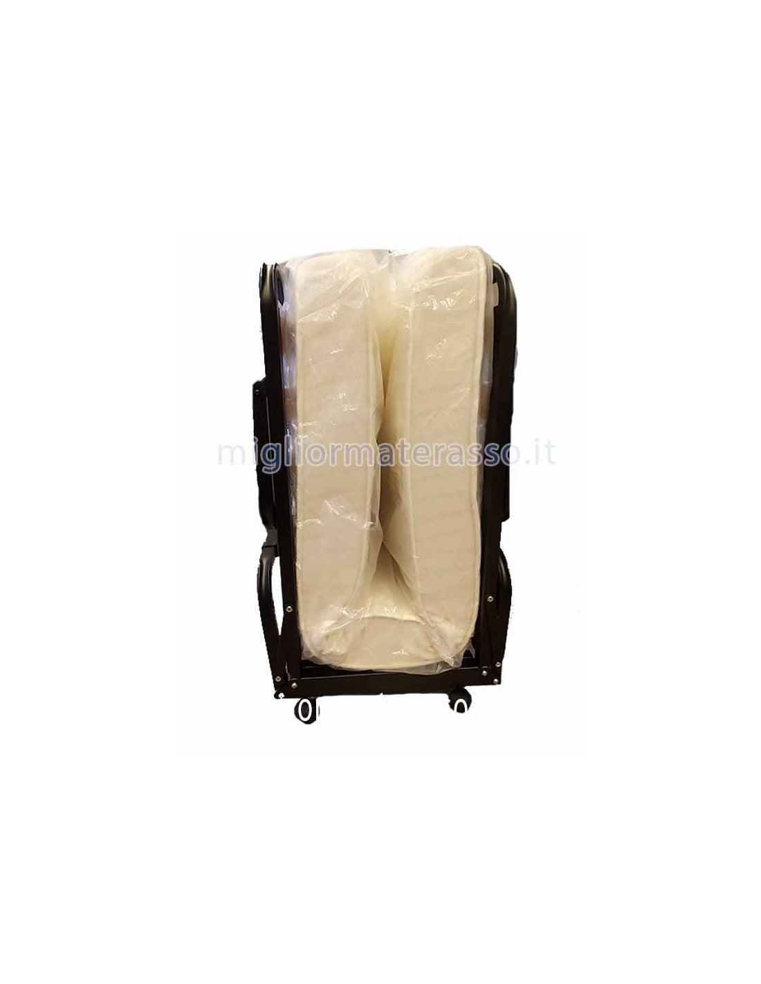 Letto Pieghevole con Materasso Alto 16 cm