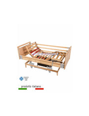 Rete elettrica con sponde in legno