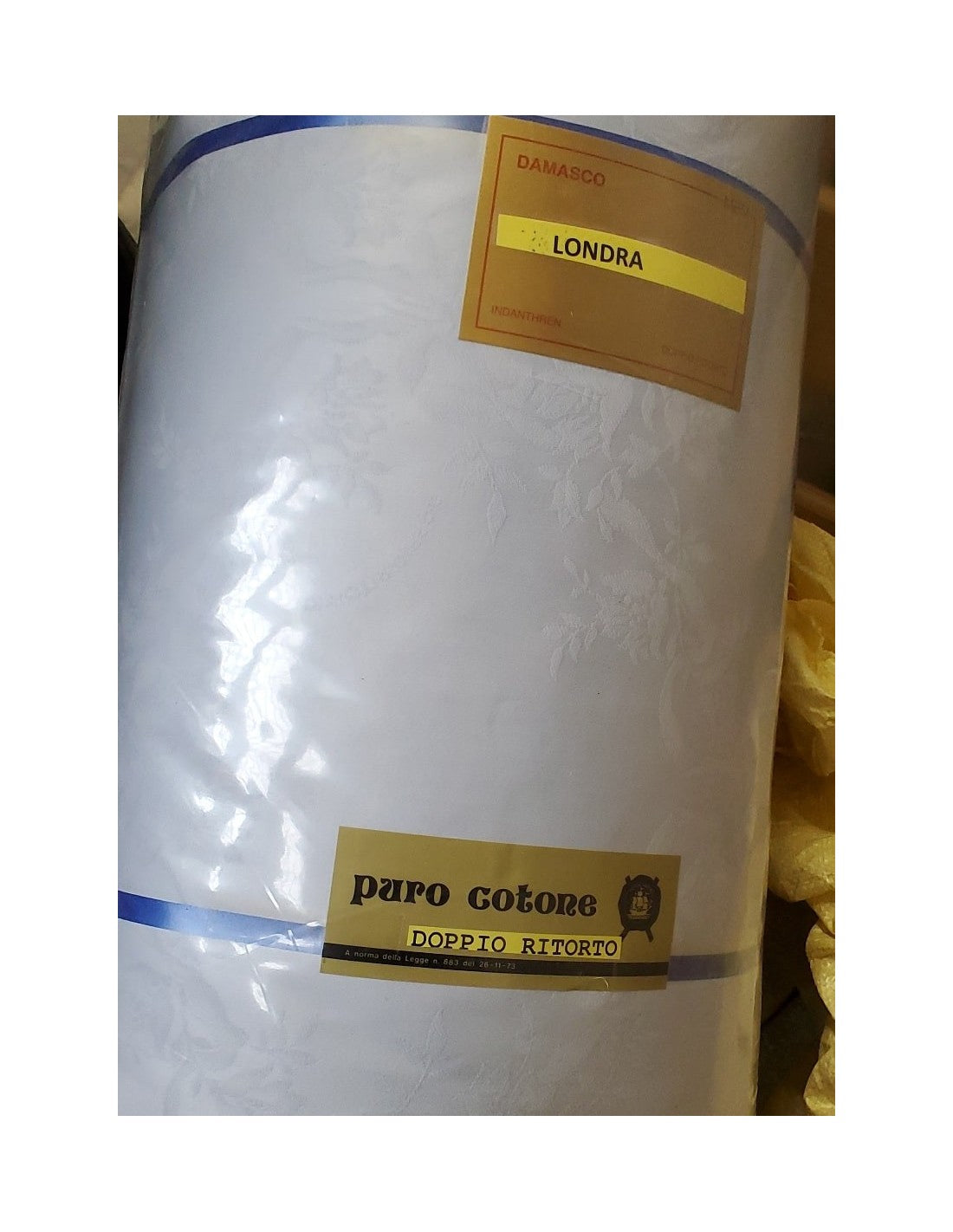 Cotton Damasco cloth stripes for mattress